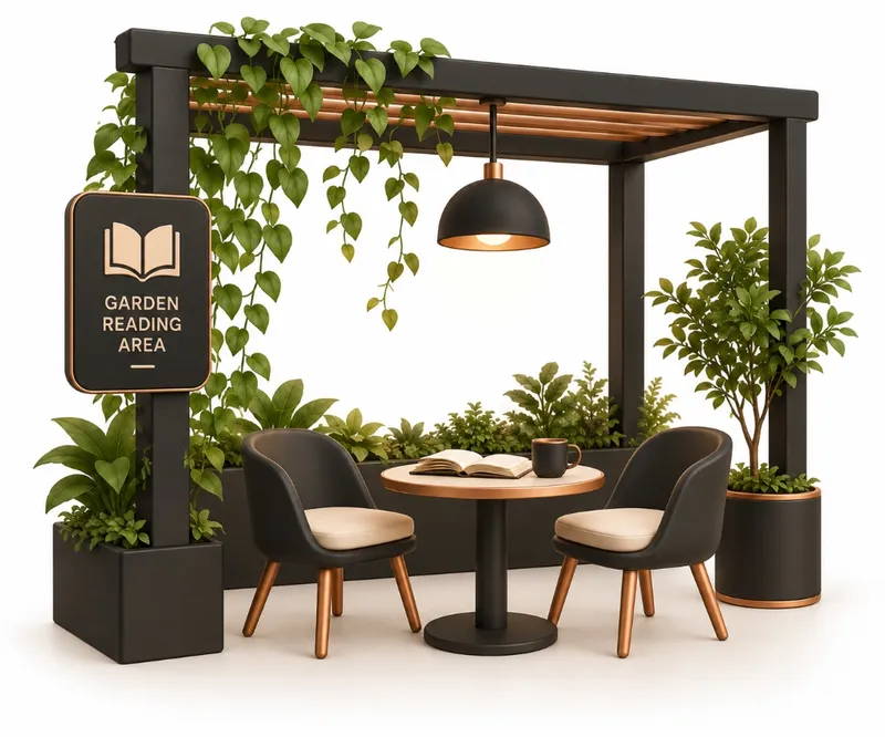 Garden Reading Area